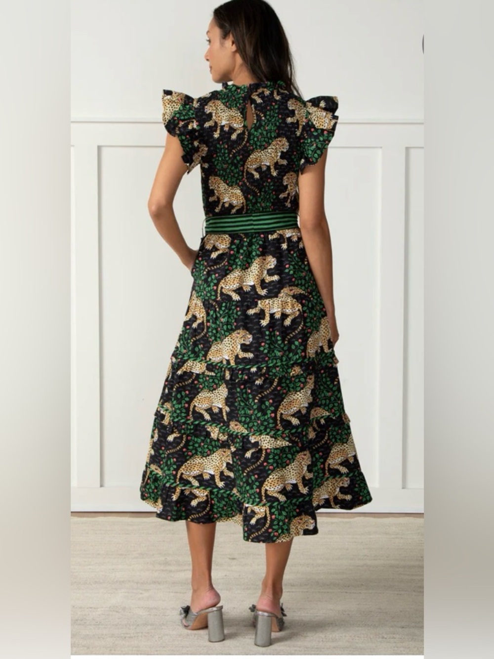 Printfresh Ready to Ruffle Dress in Ink size XL - Picture 3 of 15